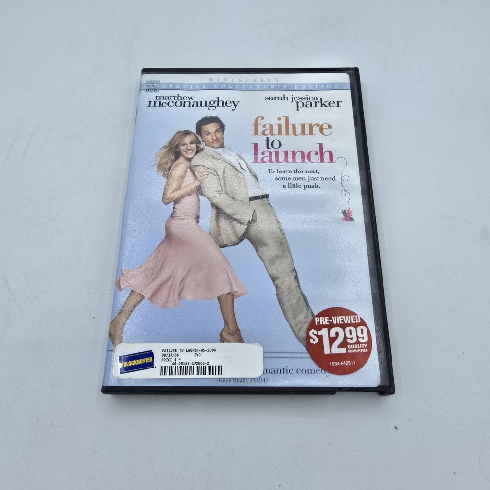 Failure to Launch Widescreen DVD